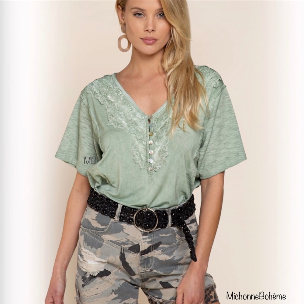 Not Your Ordinary Spring Green Tee